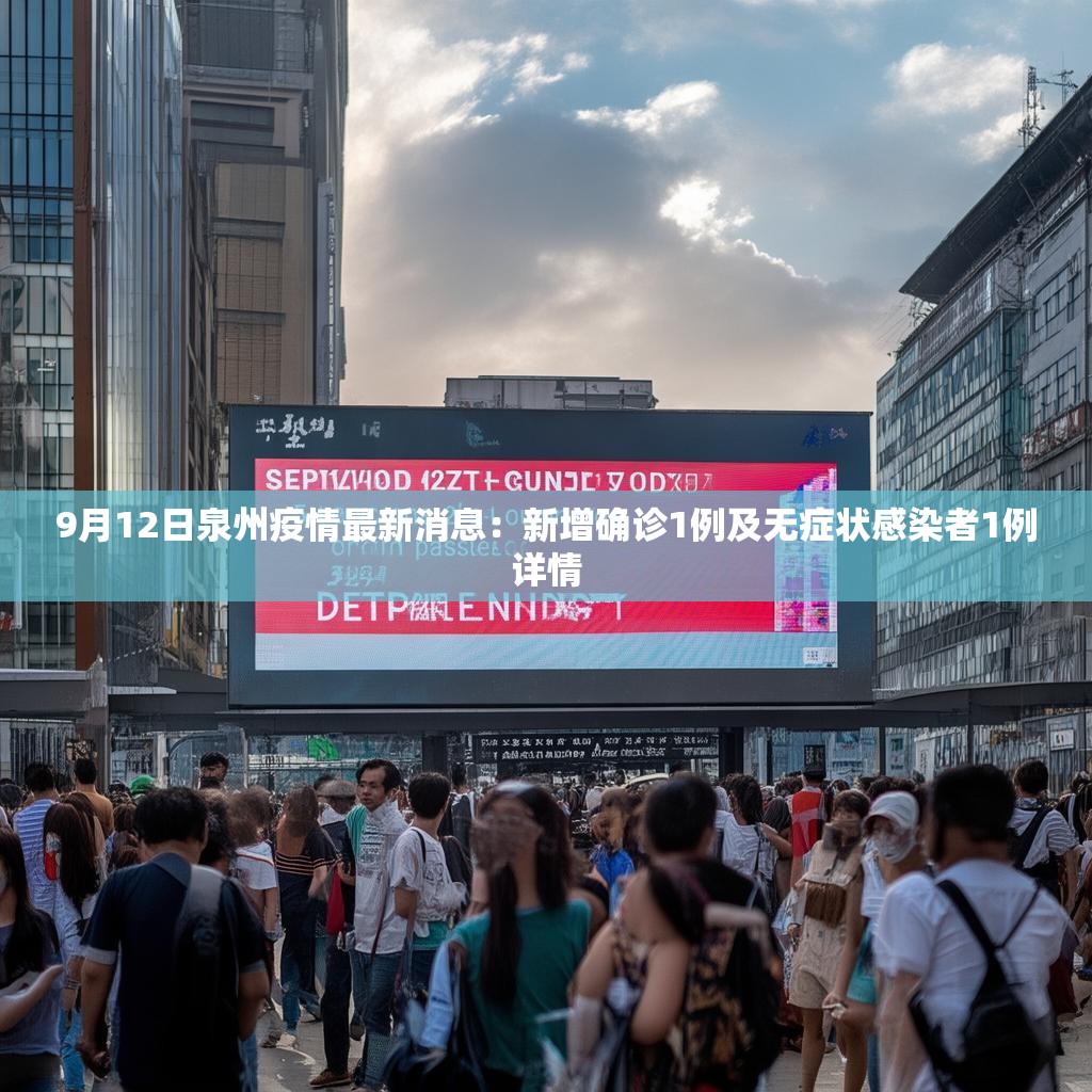 9月12日泉州疫情最新消息：新增确诊1例及无症状感染者1例详情