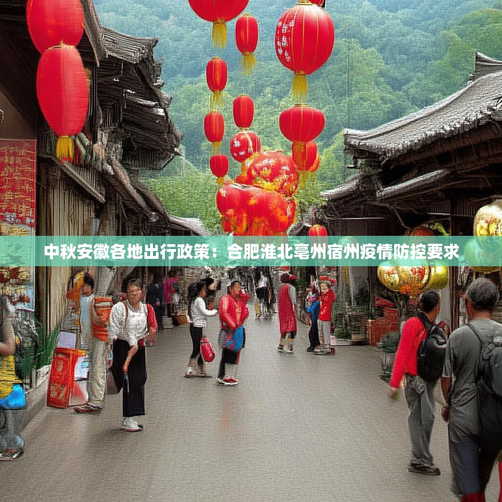 中秋安徽各地出行政策：合肥淮北亳州宿州疫情防控要求