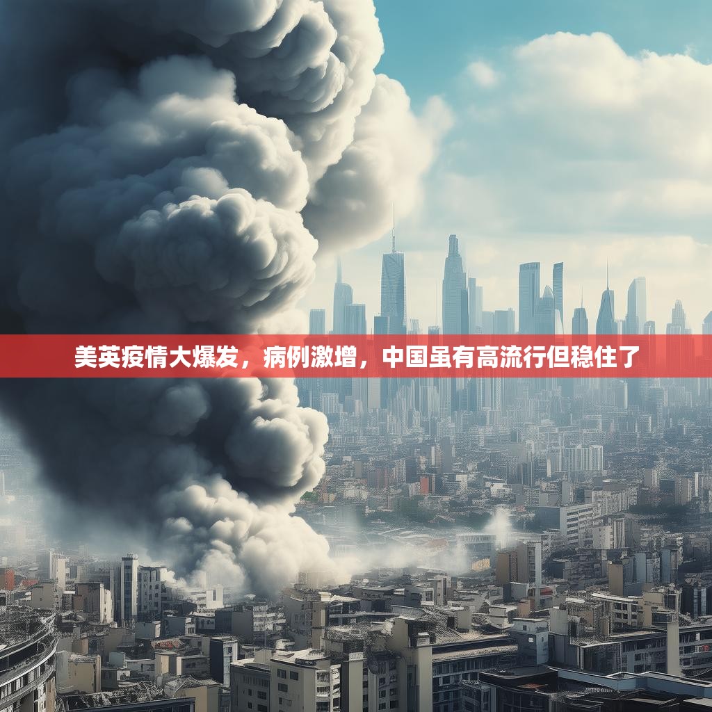 美英疫情大爆发，病例激增，中国虽有高流行但稳住了