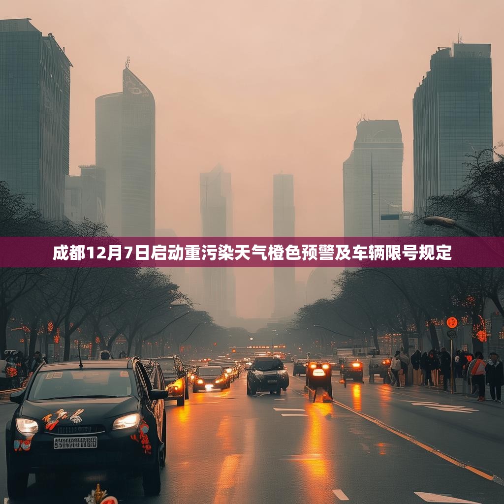 成都12月7日启动重污染天气橙色预警及车辆限号规定