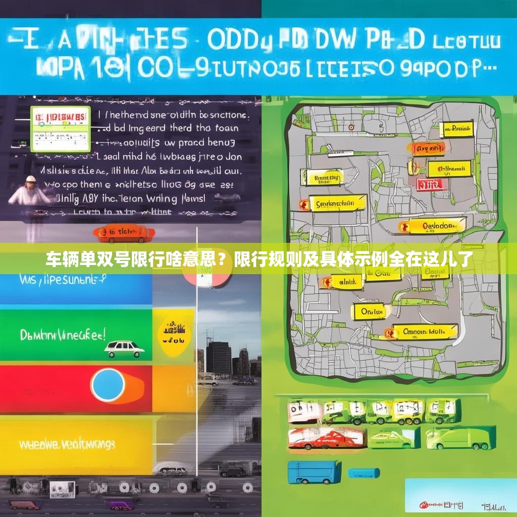 车辆单双号限行啥意思？限行规则及具体示例全在这儿了