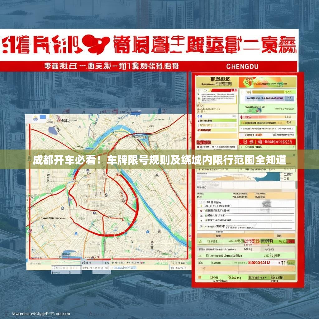 成都开车必看！车牌限号规则及绕城内限行范围全知道