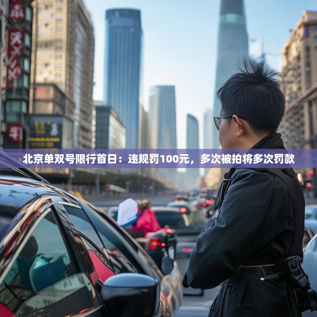 北京单双号限行首日：违规罚100元，多次被拍将多次罚款