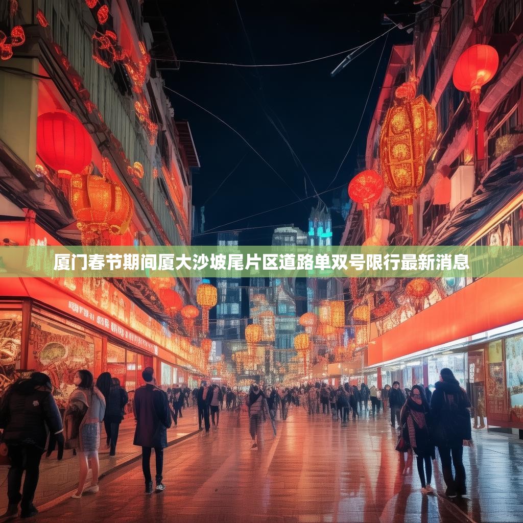 厦门春节期间厦大沙坡尾片区道路单双号限行最新消息