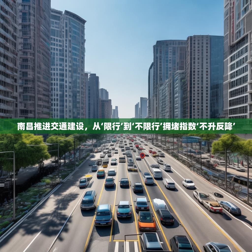 南昌推进交通建设，从‘限行’到‘不限行’拥堵指数‘不升反降’