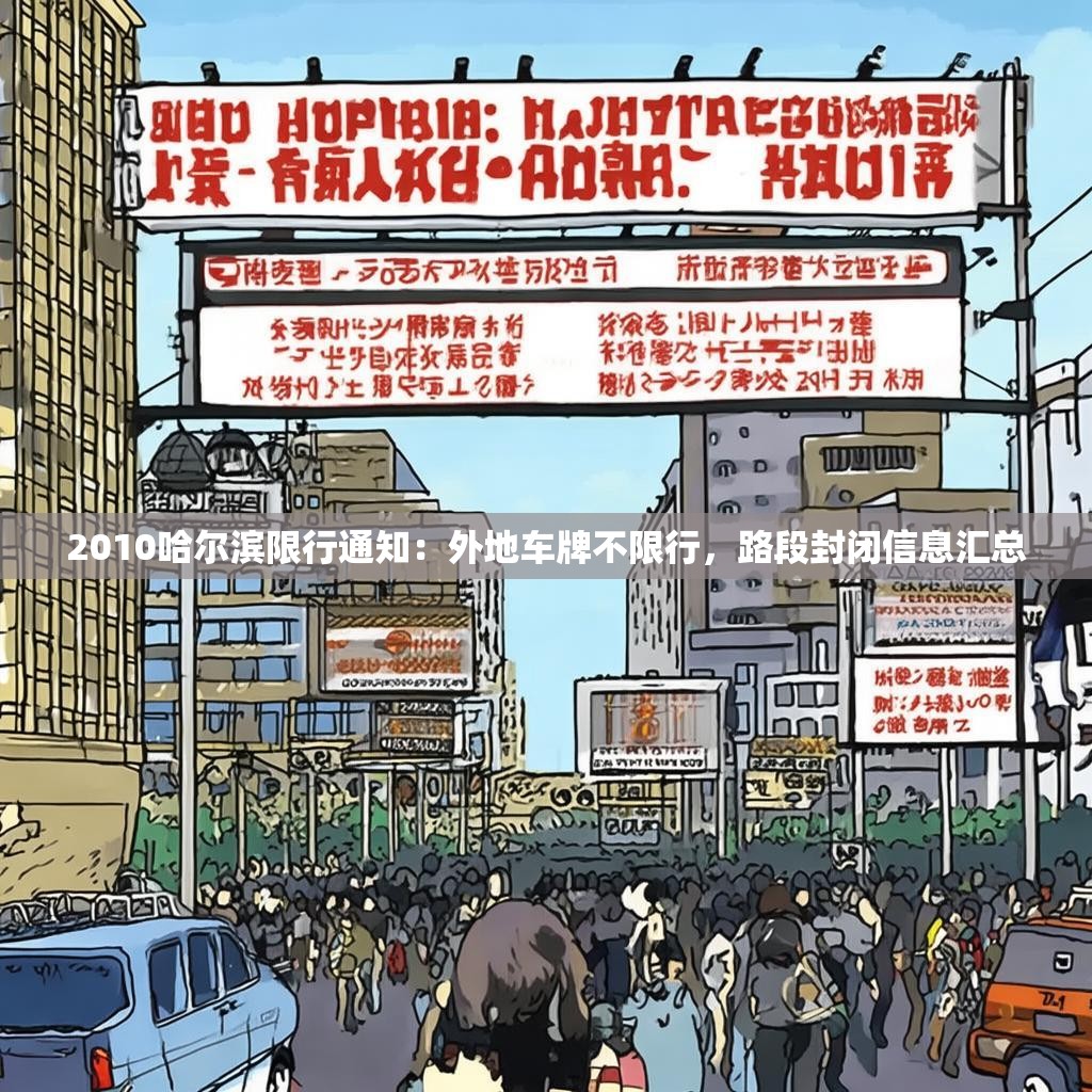 2010哈尔滨限行通知：外地车牌不限行，路段封闭信息汇总