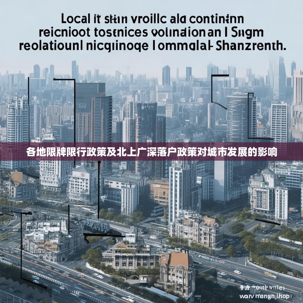 各地限牌限行政策及北上广深落户政策对城市发展的影响