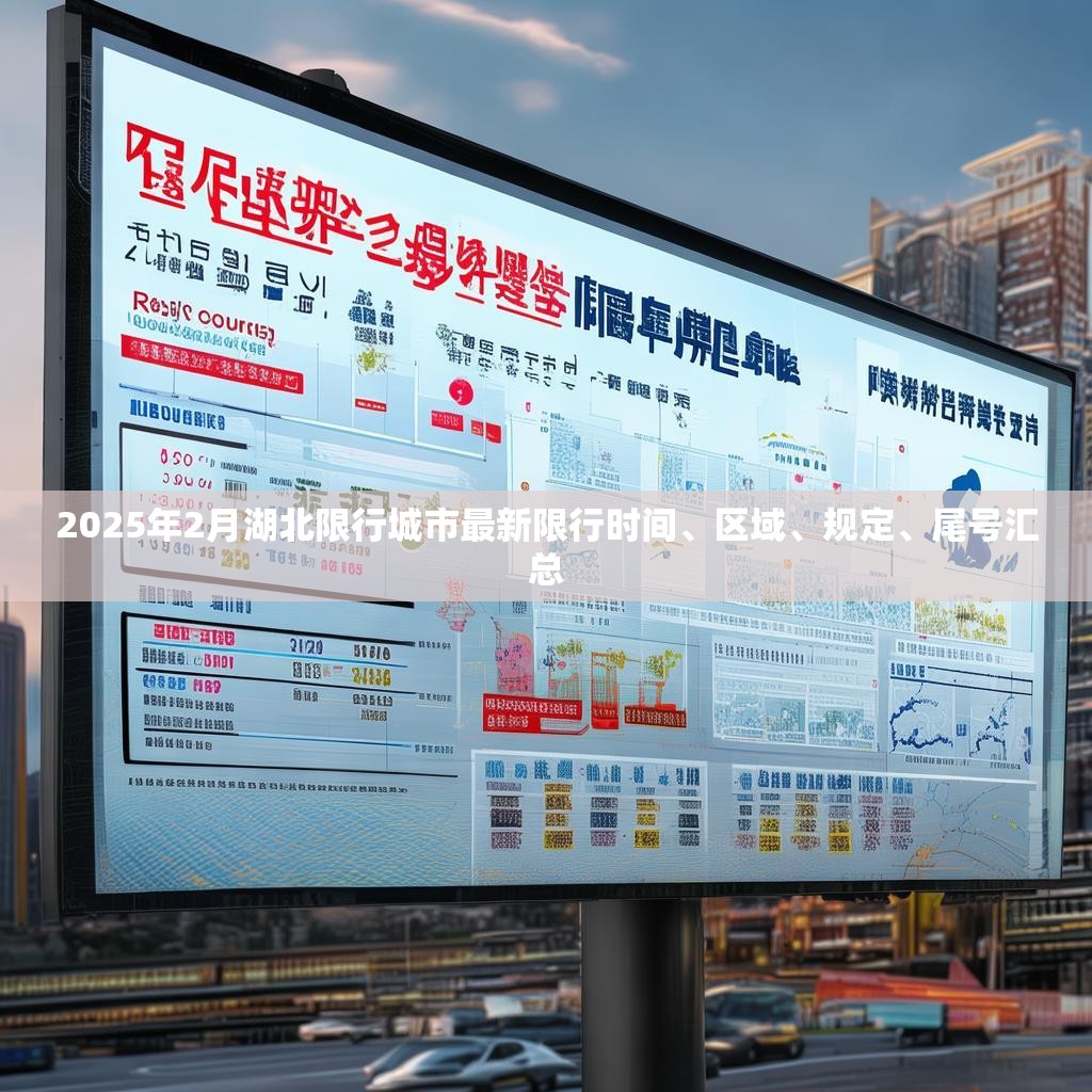 2025年2月湖北限行城市最新限行时间、区域、规定、尾号汇总