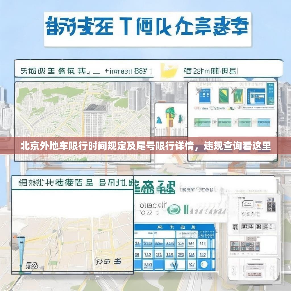 北京外地车限行时间规定及尾号限行详情，违规查询看这里