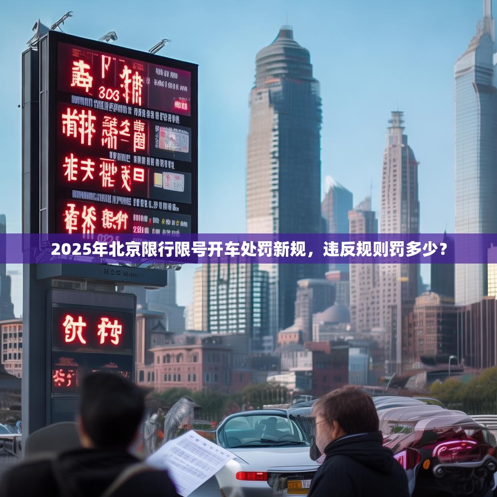 2025年北京限行限号开车处罚新规，违反规则罚多少？