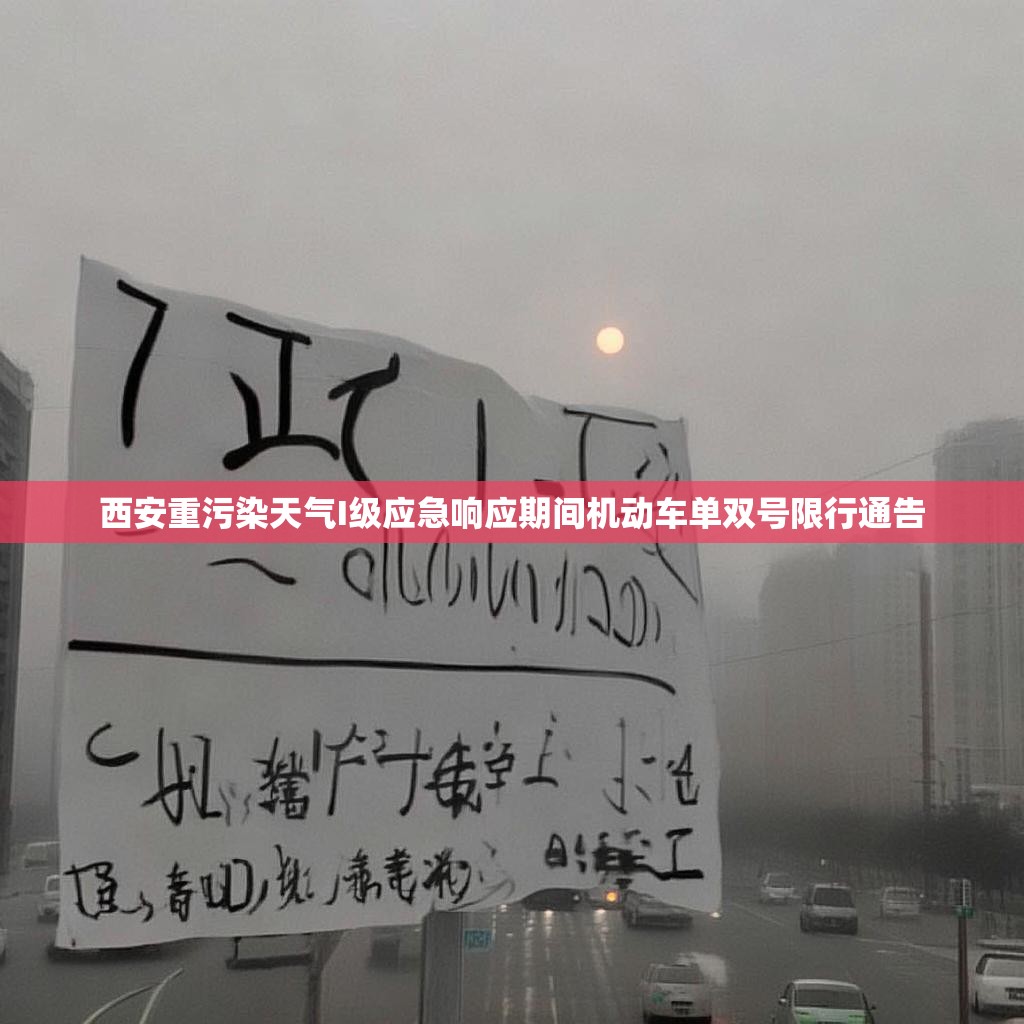 西安重污染天气I级应急响应期间机动车单双号限行通告