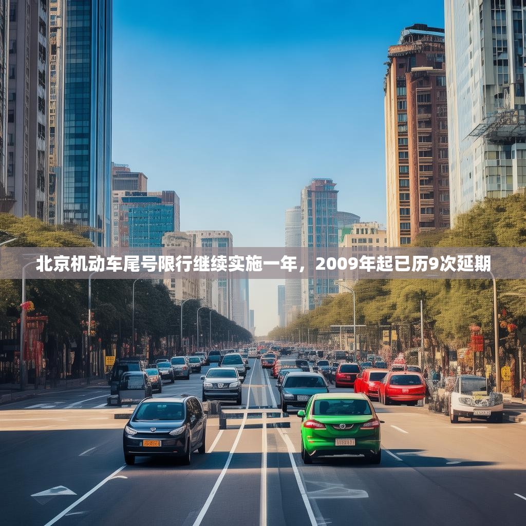 北京机动车尾号限行继续实施一年，2009年起已历9次延期
