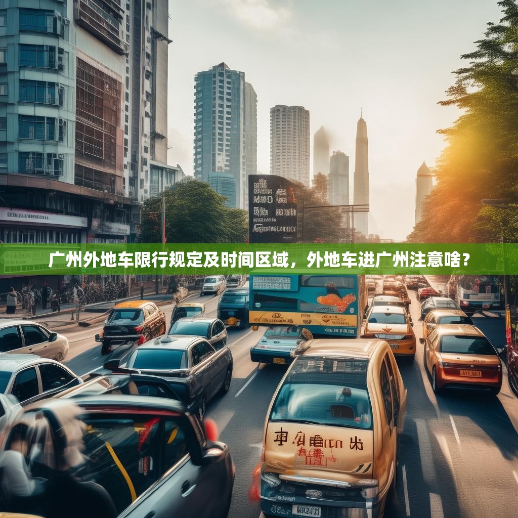 广州外地车限行规定及时间区域，外地车进广州注意啥？