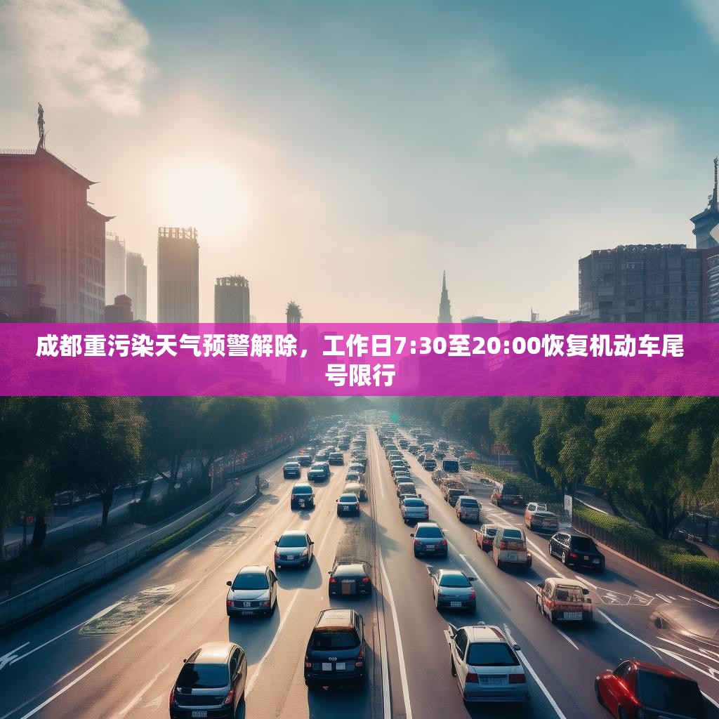 成都重污染天气预警解除，工作日7:30至20:00恢复机动车尾号限行