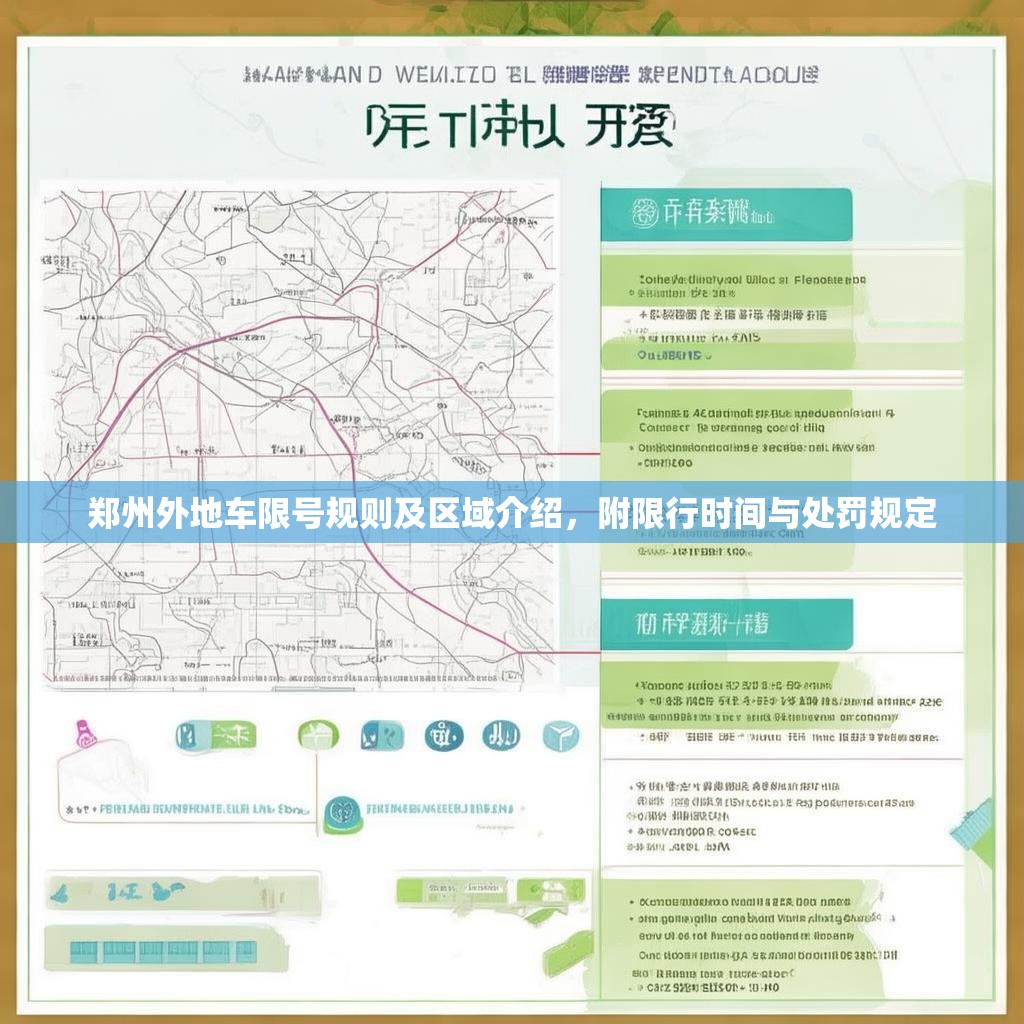 郑州外地车限号规则及区域介绍，附限行时间与处罚规定