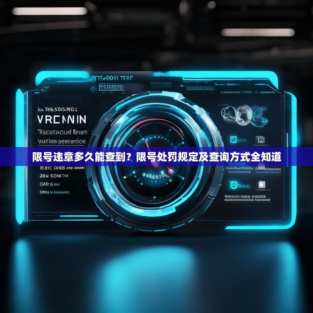 限号违章多久能查到？限号处罚规定及查询方式全知道