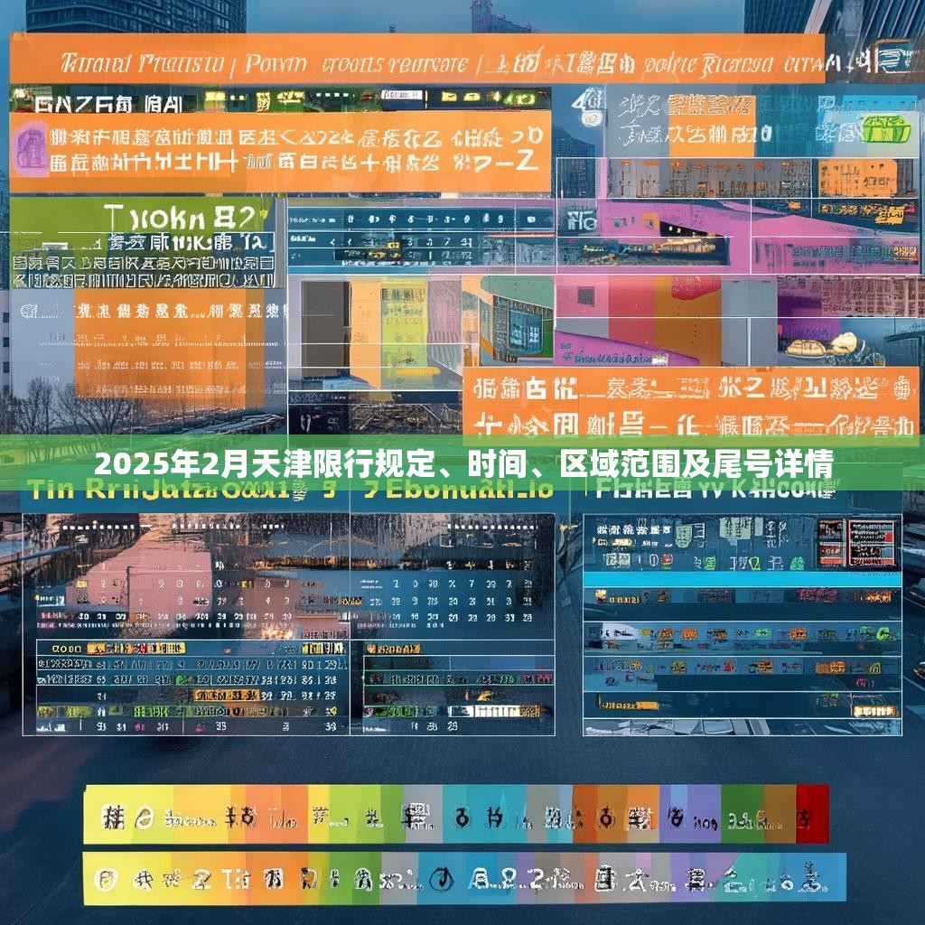 2025年2月天津限行规定、时间、区域范围及尾号详情