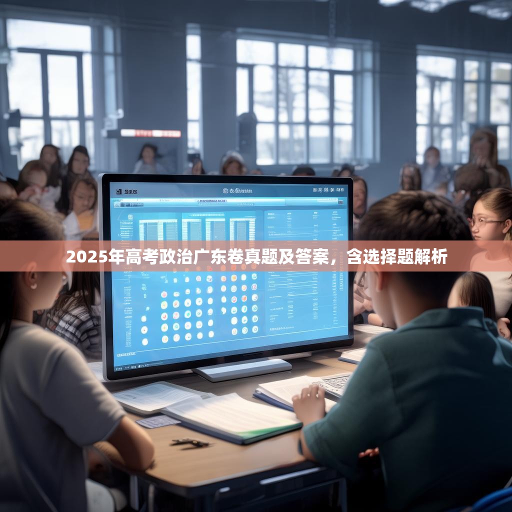 2025年高考政治广东卷真题及答案，含选择题解析