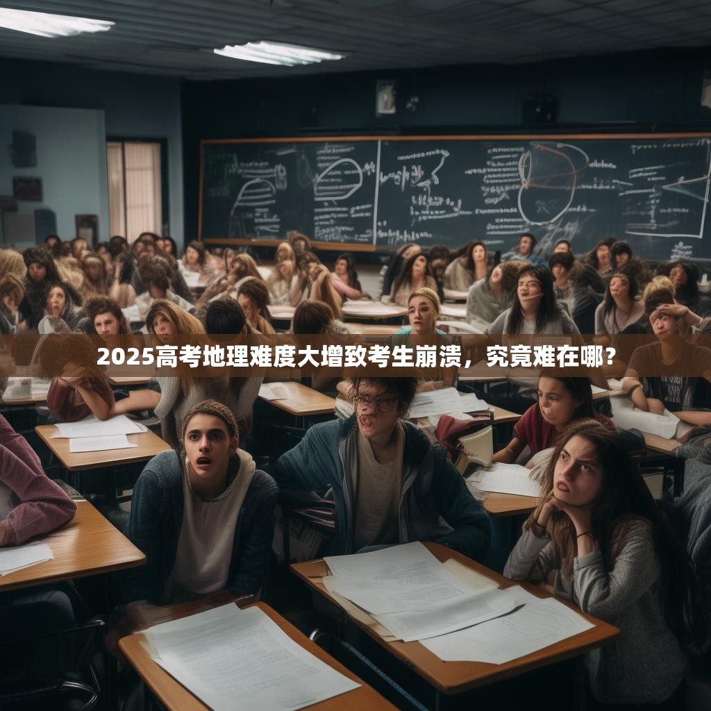 2025高考地理难度大增致考生崩溃，究竟难在哪？