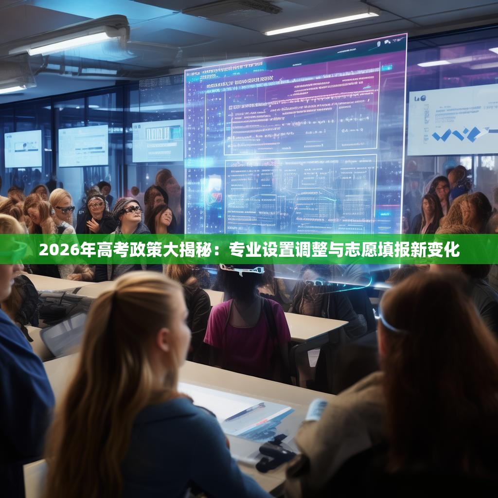 2026年高考政策大揭秘:专业设置调整与志愿填报新变化