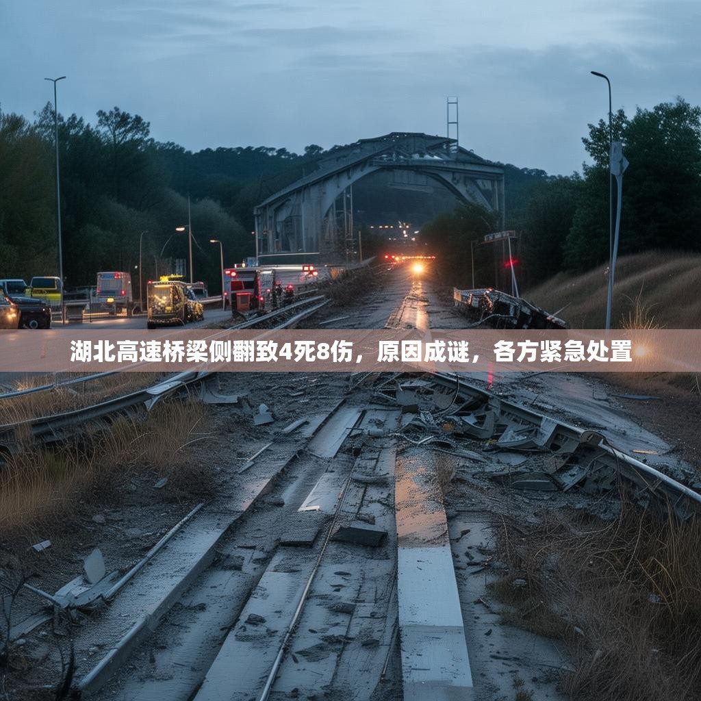 湖北高速桥梁侧翻致4死8伤，原因成谜，各方紧急处置