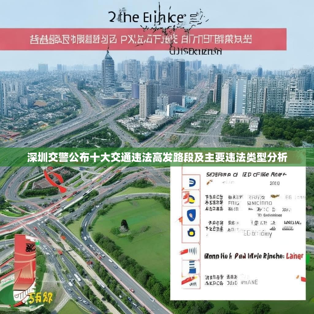 深圳交警公布十大交通违法高发路段及主要违法类型分析