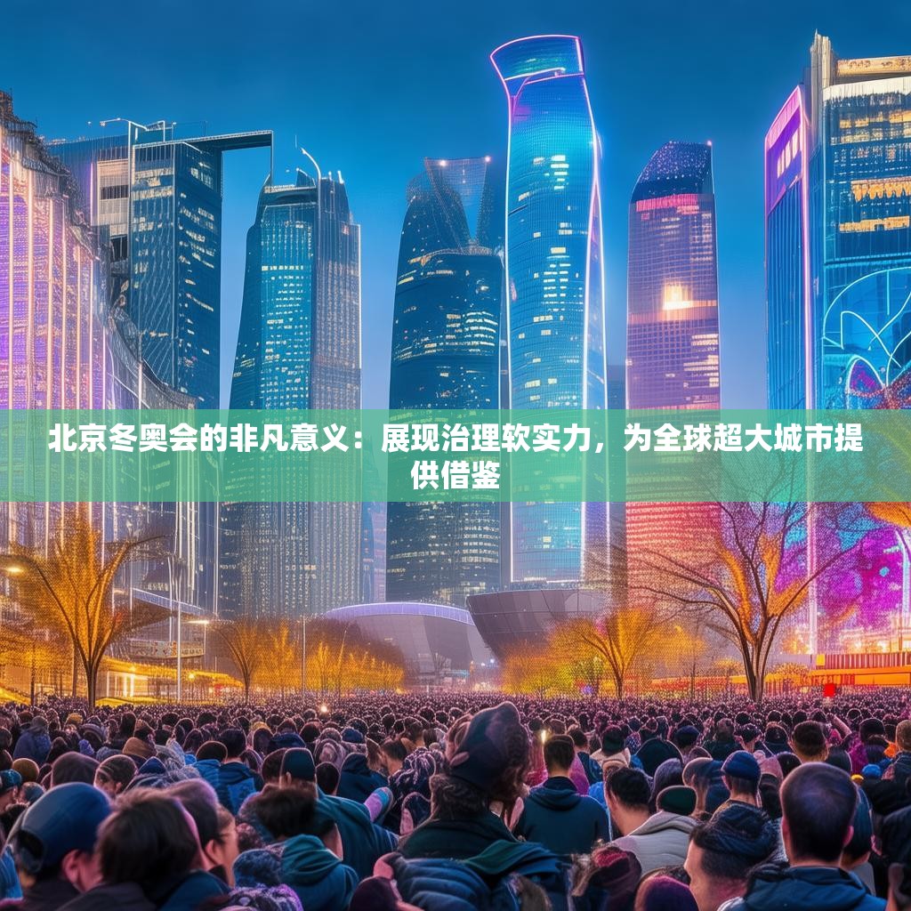 北京冬奥会的非凡意义：展现治理软实力，为全球超大城市提供借鉴