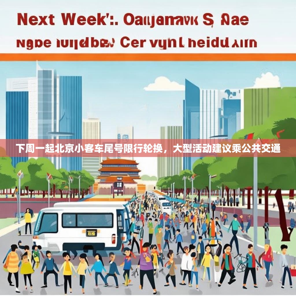 下周一起北京小客车尾号限行轮换，大型活动建议乘公共交通