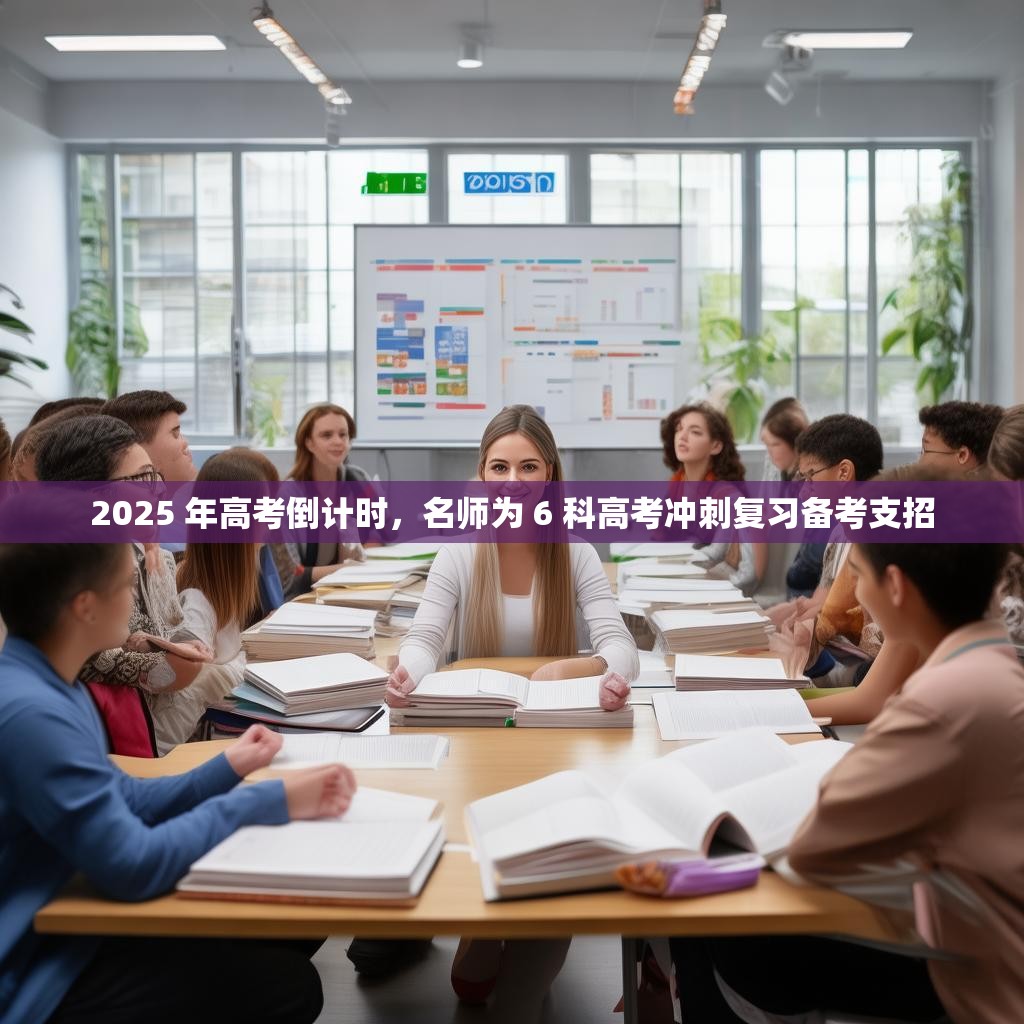 2025 年高考倒计时，名师为 6 科高考冲刺复习备考支招