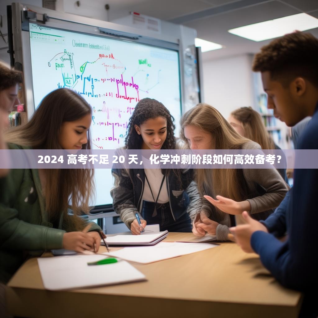 2024 高考不足 20 天，化学冲刺阶段如何高效备考？