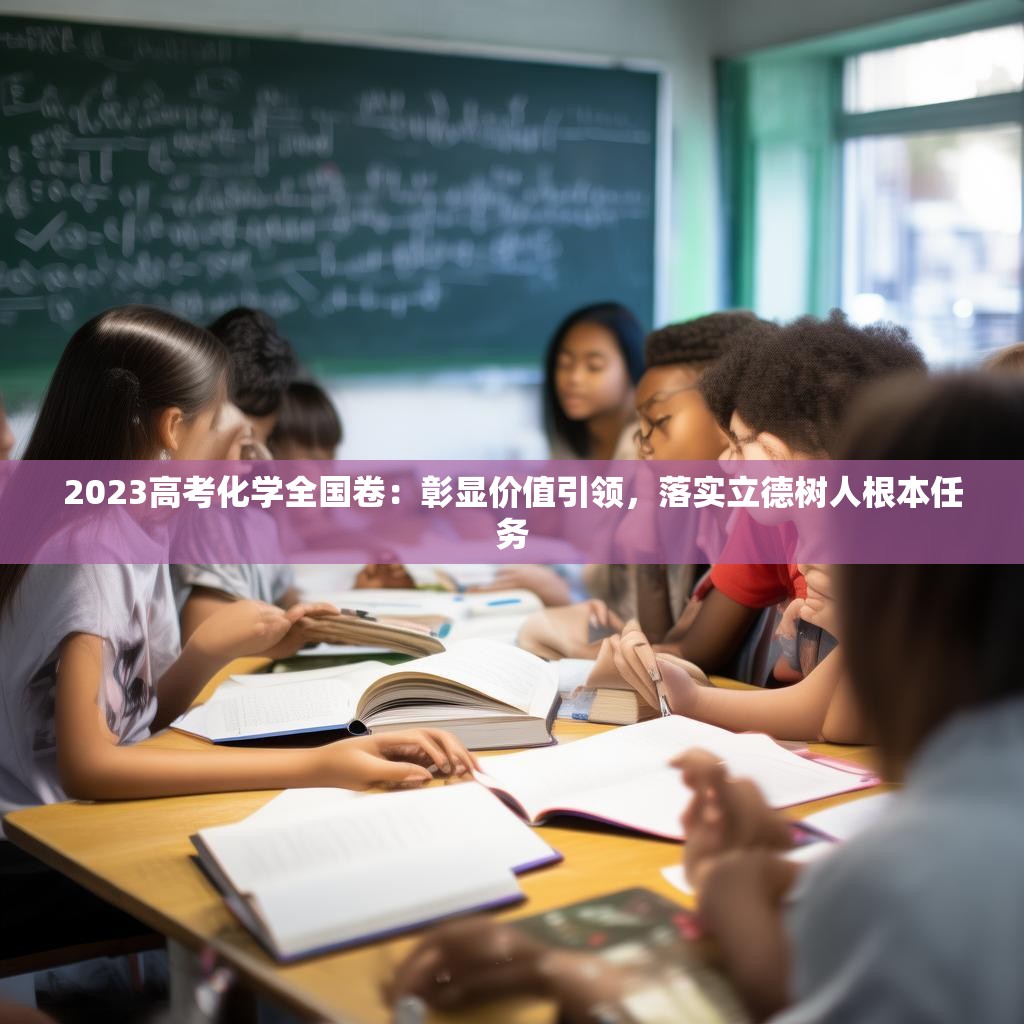 2023高考化学全国卷：彰显价值引领，落实立德树人根本任务