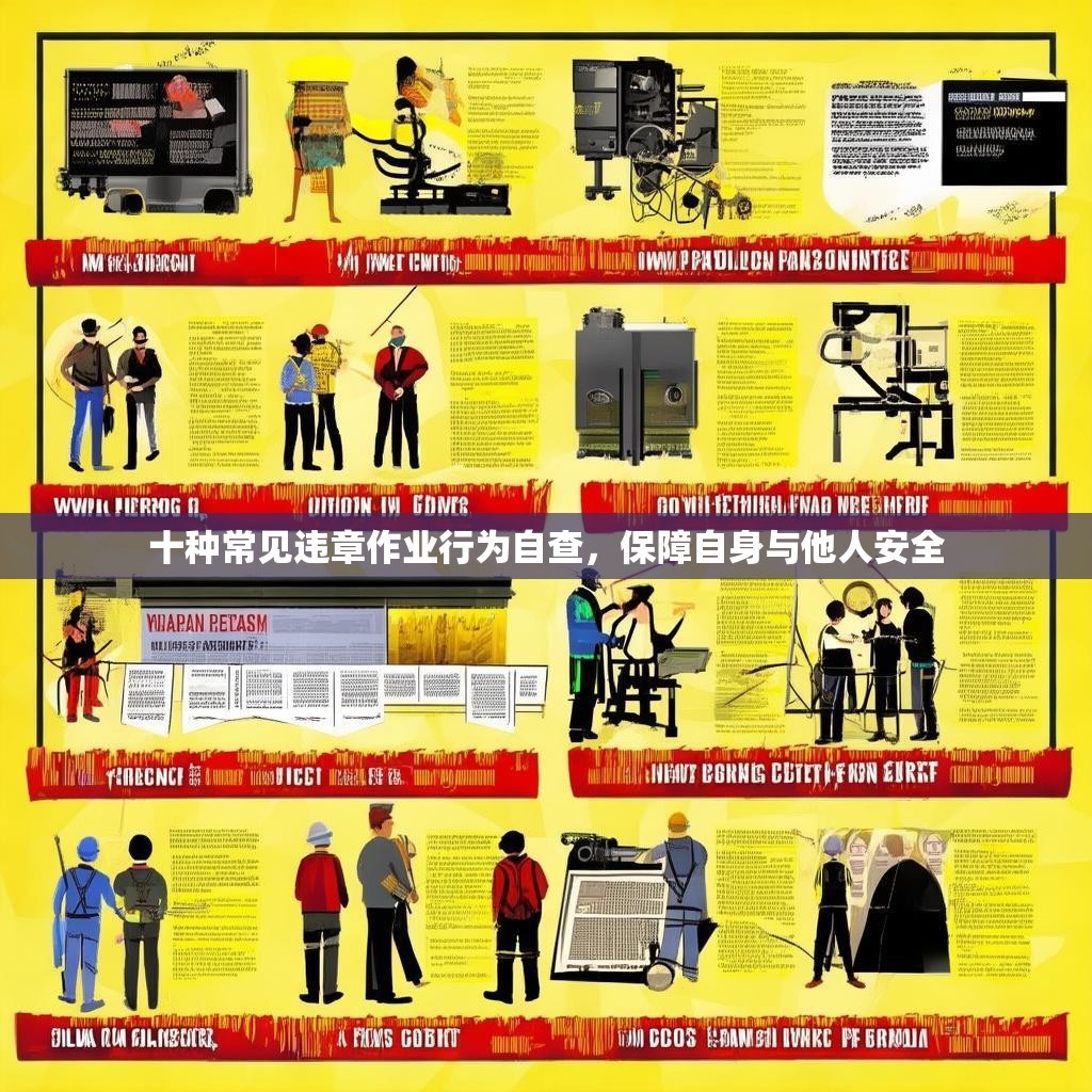 十种常见违章作业行为自查，保障自身与他人安全
