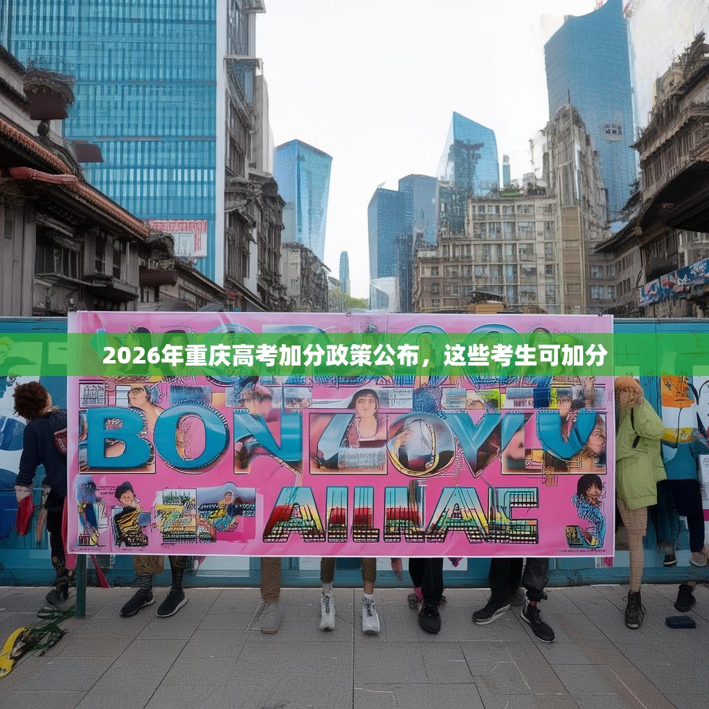 2026年重庆高考加分政策公布，这些考生可加分