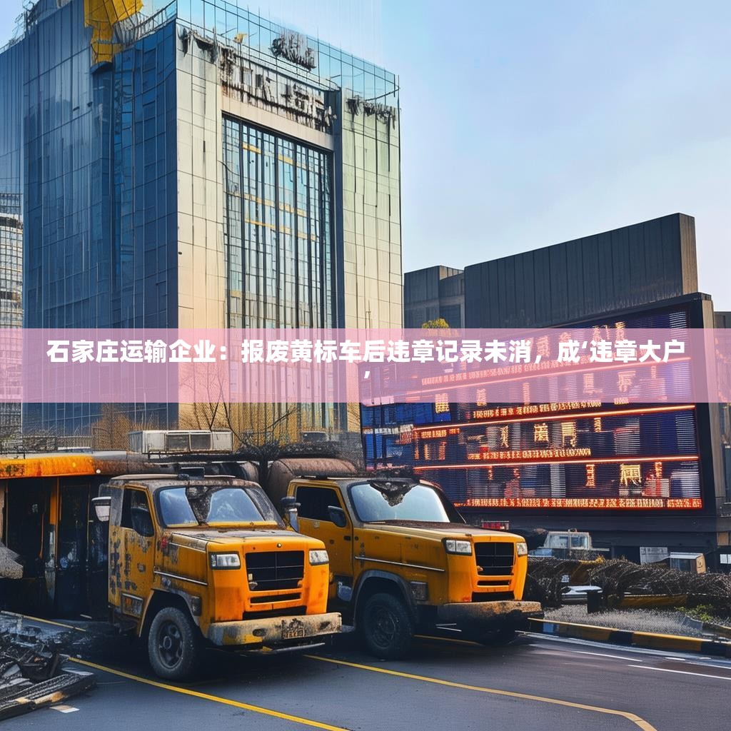 石家庄运输企业:报废黄标车后违章记录未消,成‘违章大户’