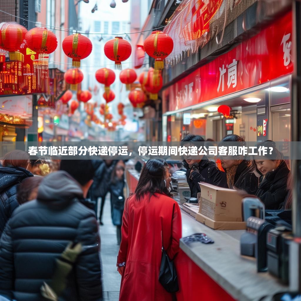 春节临近部分快递停运，停运期间快递公司客服咋工作？