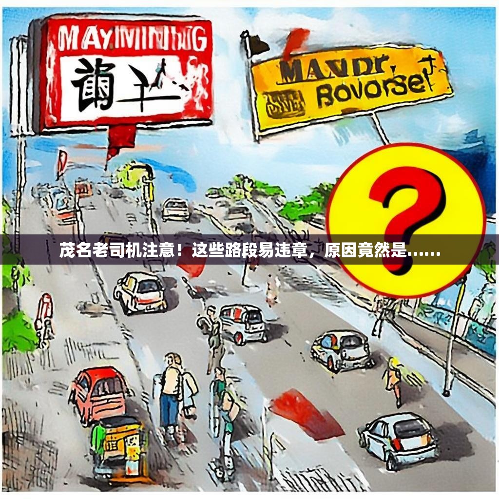 茂名老司机注意！这些路段易违章，原因竟然是……