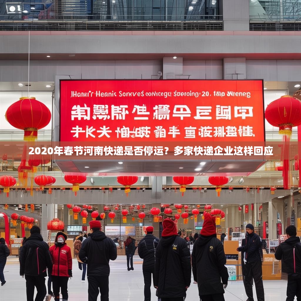2020年春节河南快递是否停运？多家快递企业这样回应