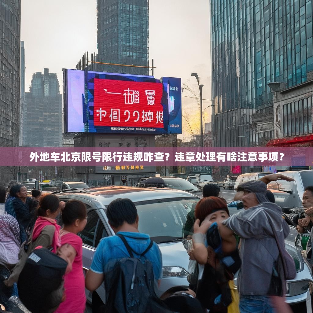 外地车北京限号限行违规咋查？违章处理有啥注意事项？