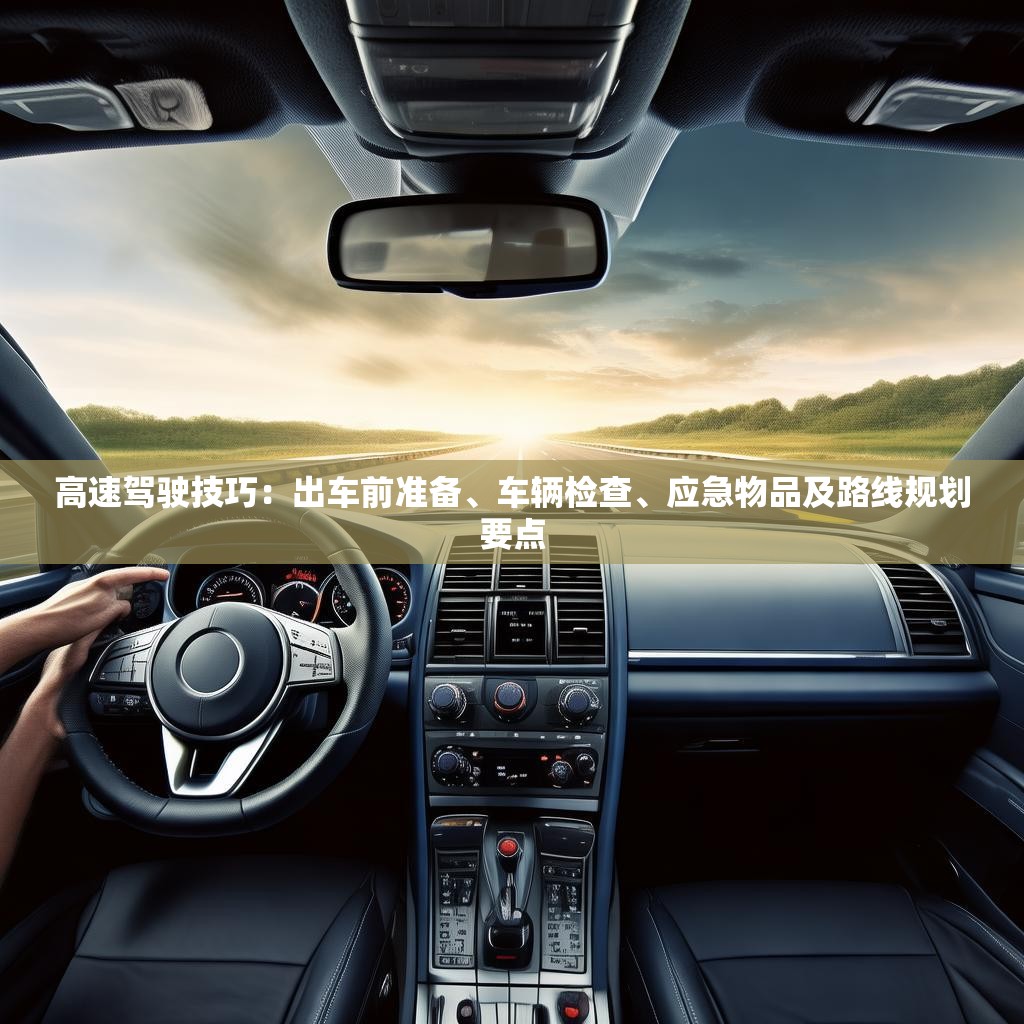 高速驾驶技巧：出车前准备、车辆检查、应急物品及路线规划要点
