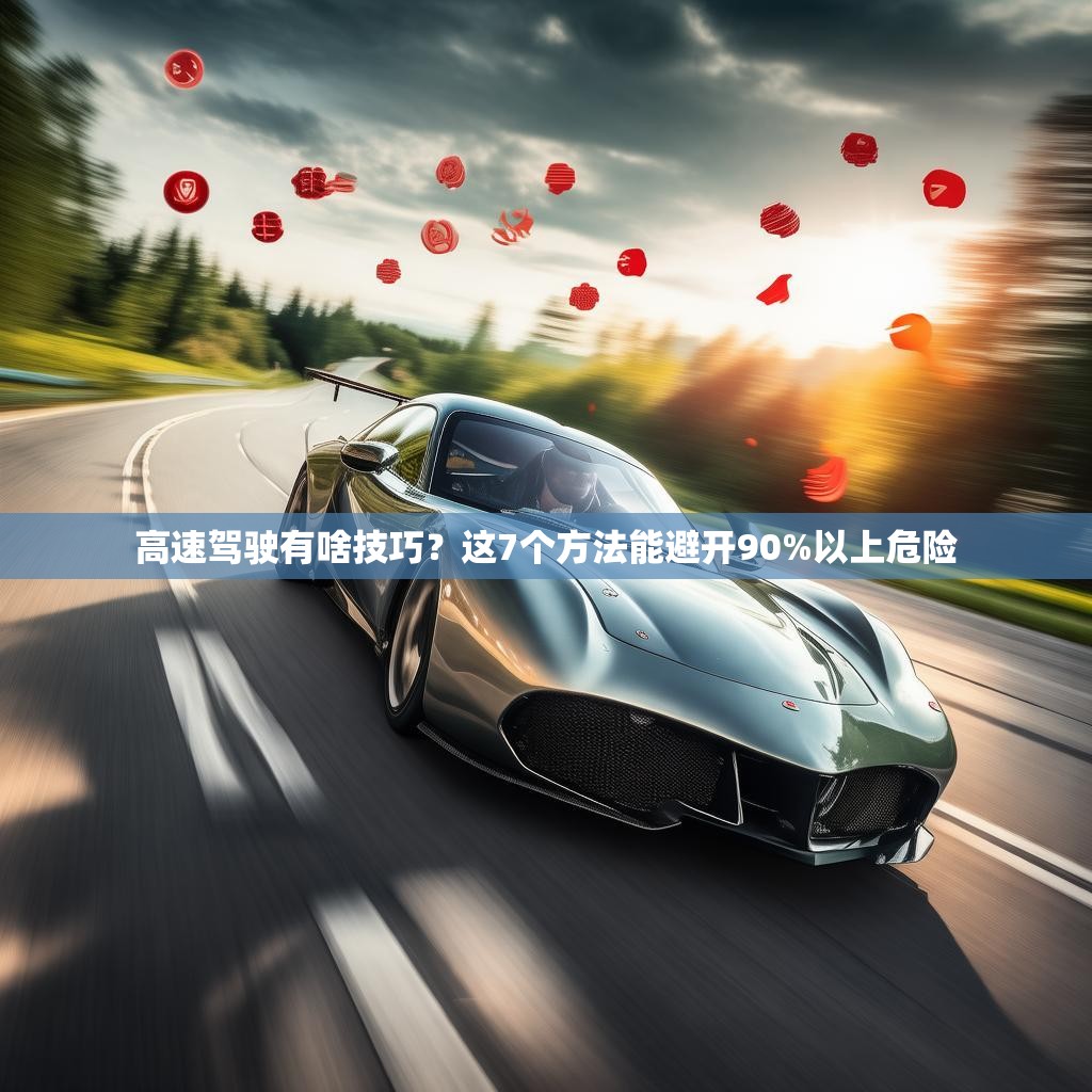 高速驾驶有啥技巧？这7个方法能避开90%以上危险