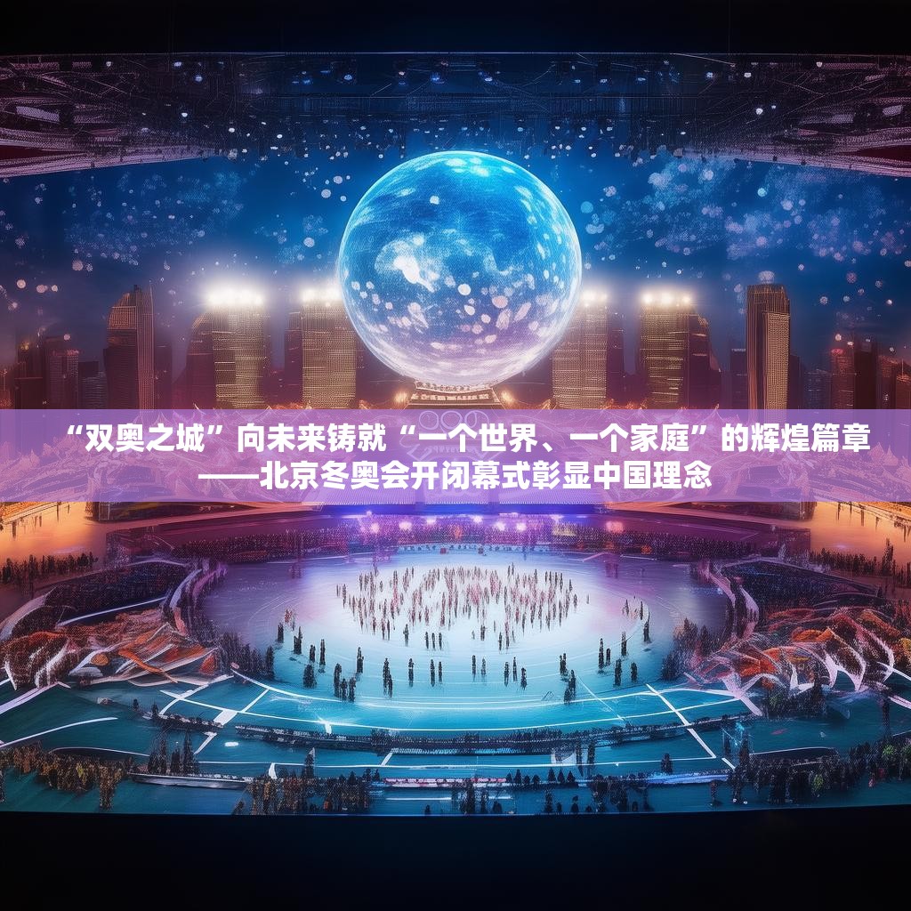 “双奥之城”向未来铸就“一个世界、一个家庭”的辉煌篇章——北京冬奥会开闭幕式彰显中国理念