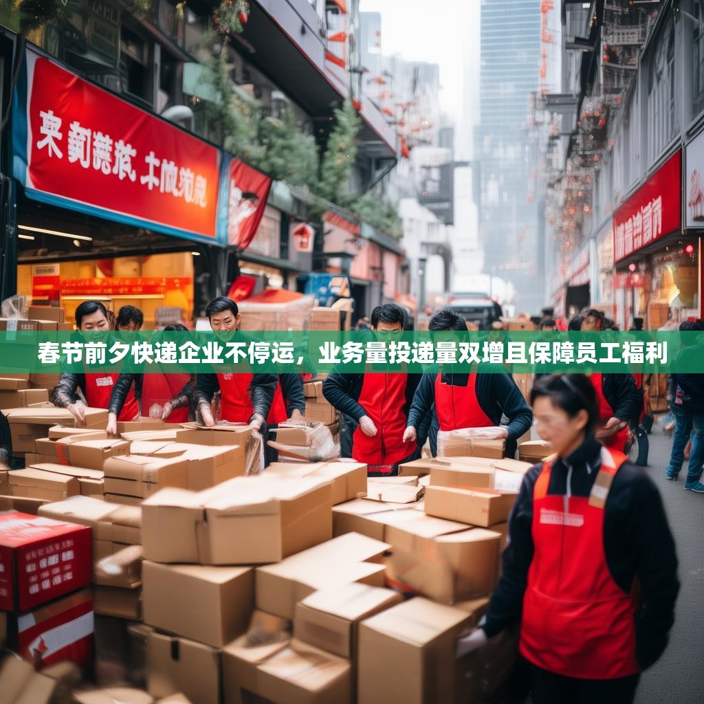 春节前夕快递企业不停运，业务量投递量双增且保障员工福利