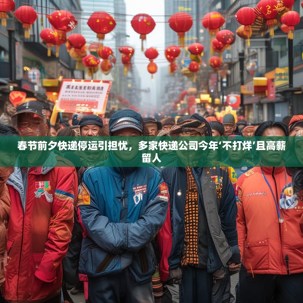 春节前夕快递停运引担忧,多家快递公司今年‘不打烊’且高薪留人