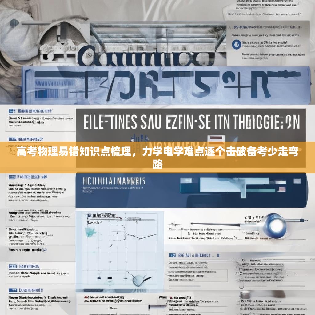 高考物理易错知识点梳理，力学电学难点逐个击破备考少走弯路
