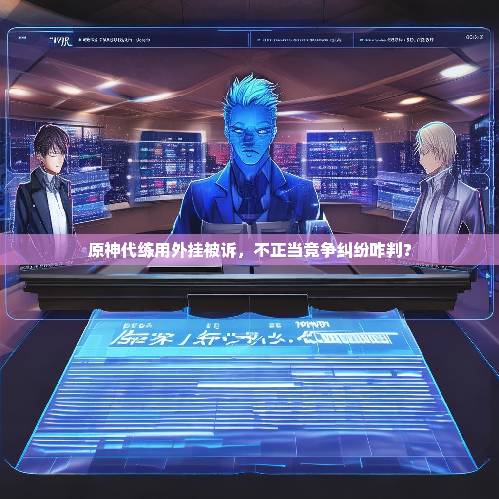 原神代练用外挂被诉，不正当竞争纠纷咋判？