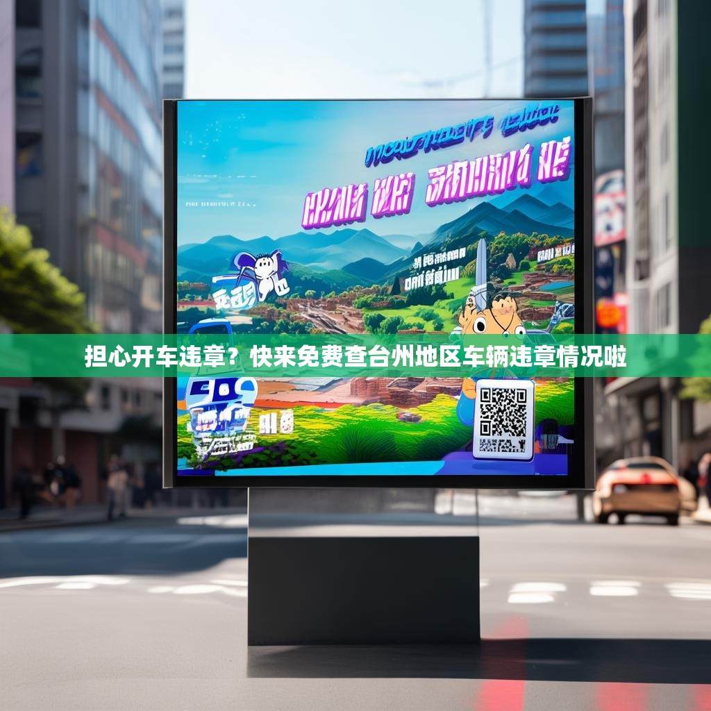 担心开车违章？快来免费查台州地区车辆违章情况啦