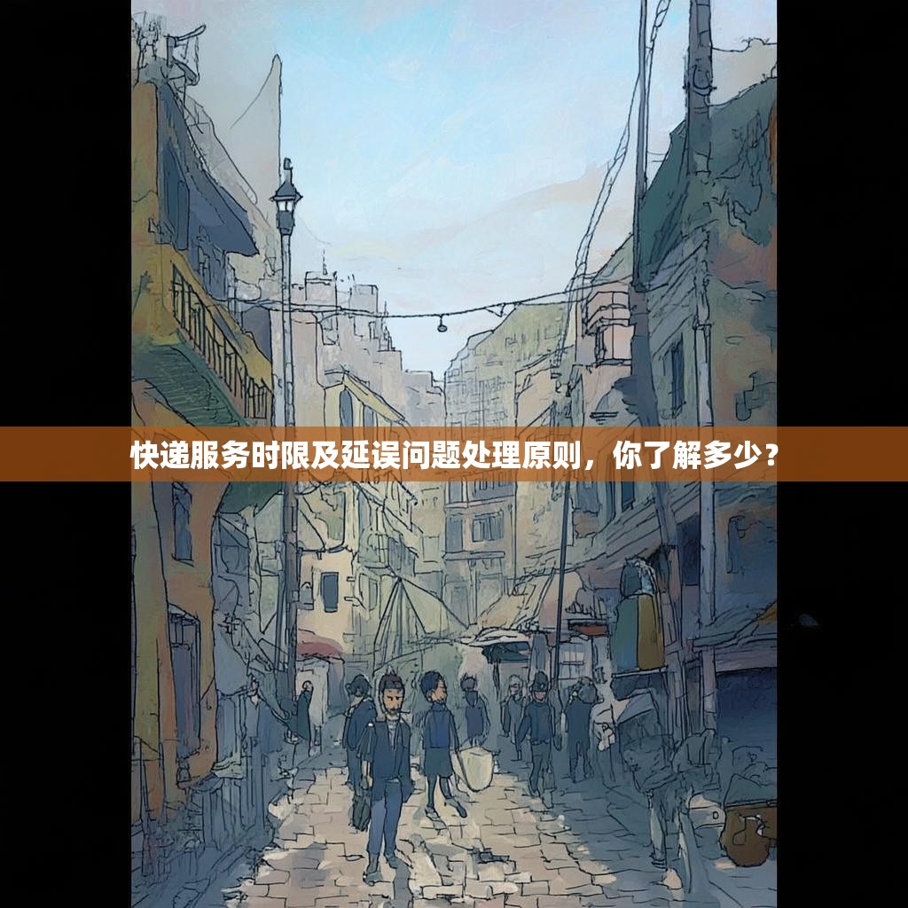 快递服务时限及延误问题处理原则,你了解多少?