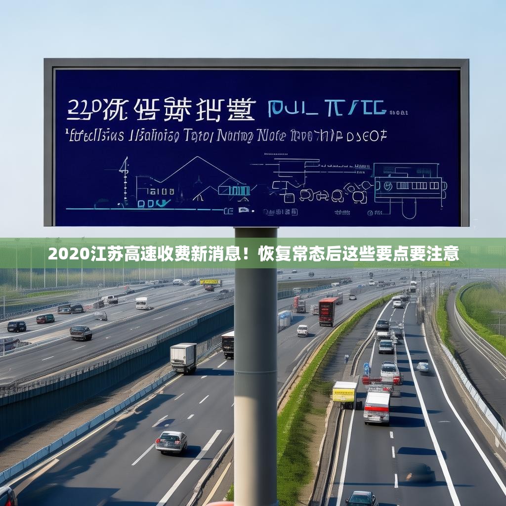 2020江苏高速收费新消息！恢复常态后这些要点要注意