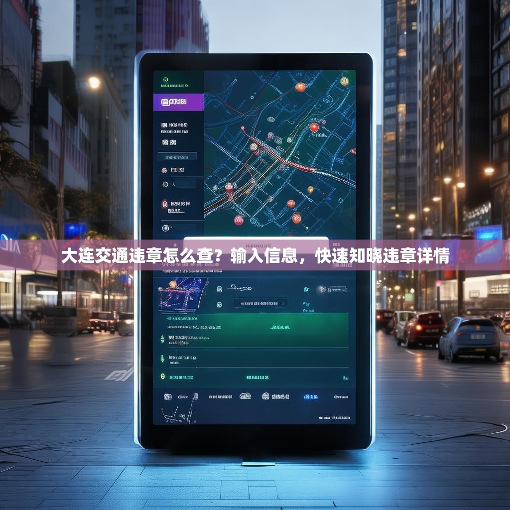 大连交通违章怎么查？输入信息，快速知晓违章详情