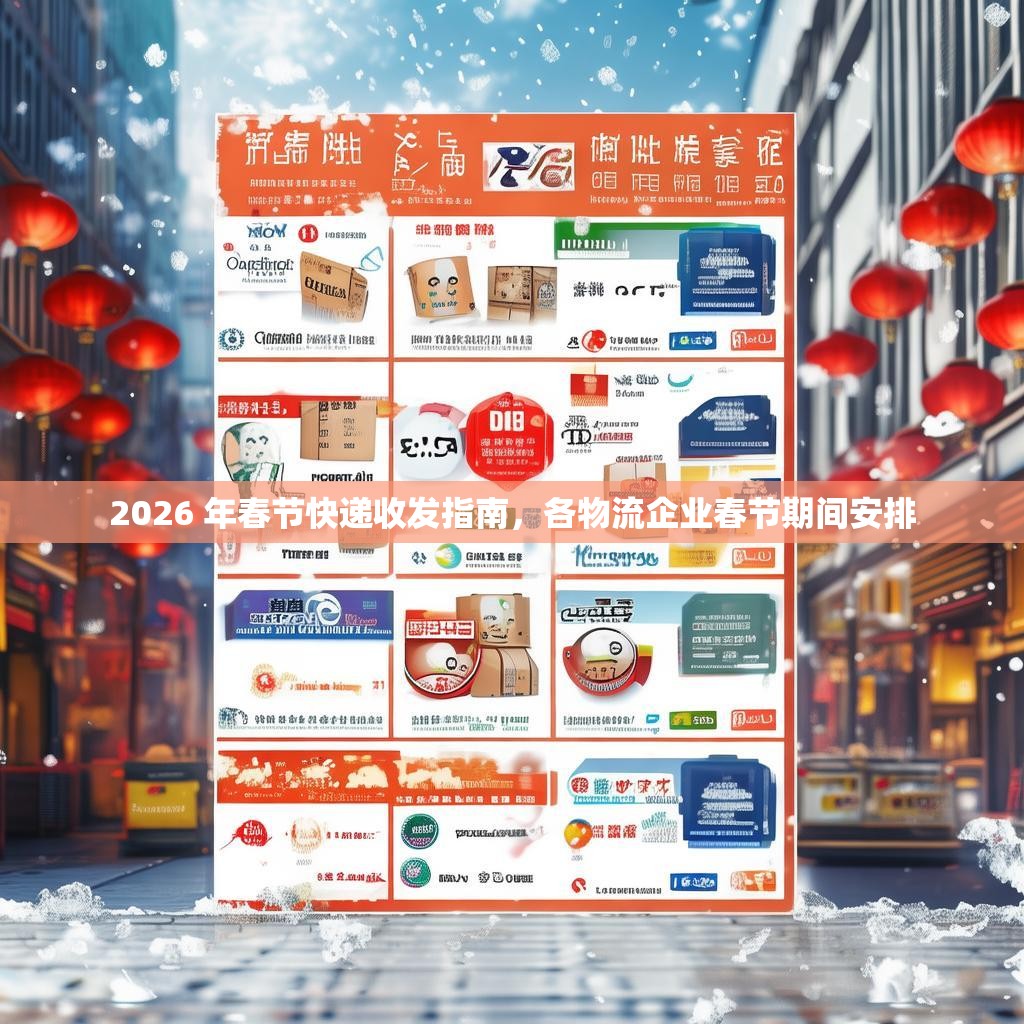 2026 年春节快递收发指南，各物流企业春节期间安排